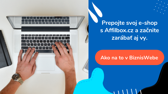 ako prepojiť e-shop s affiliate od Affilbox.cz